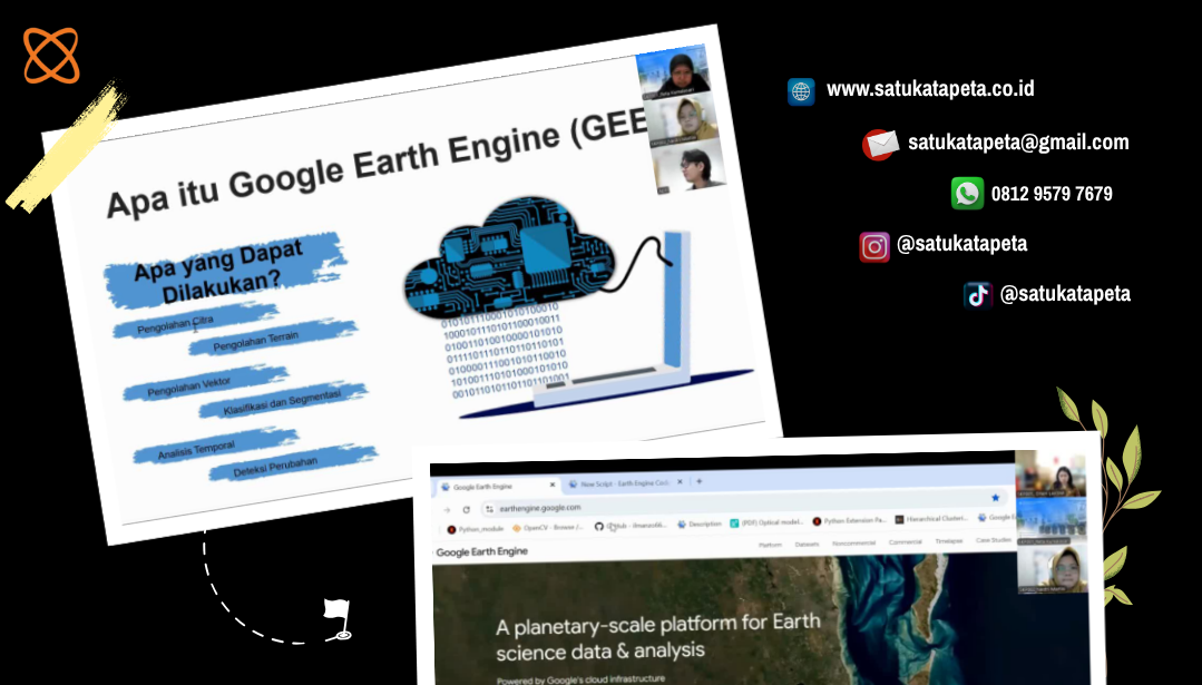 PELATIHAN PENGINDERAAN JAUH DENGAN GOOGLE EARTH ENGINE