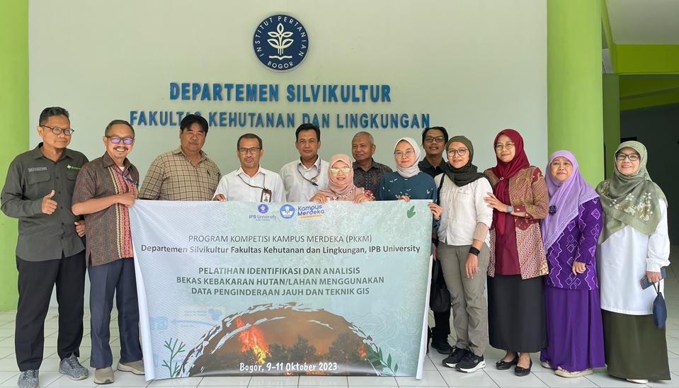 PELATIHAN IDENTIFIKASI DAN ANALISIS BEKAS KEBAKARAN HUTAN DAN LAHAN